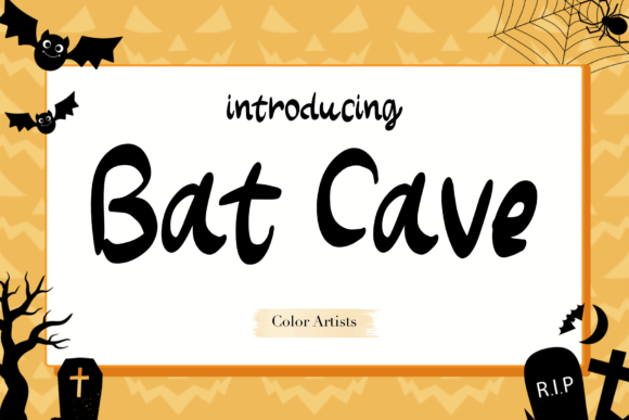Bat Cave Font: A Moody Typeface for Editorial Design