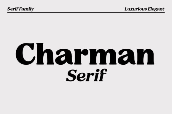 Charman Serif: A Versatile Typeface for Modern Campaigns