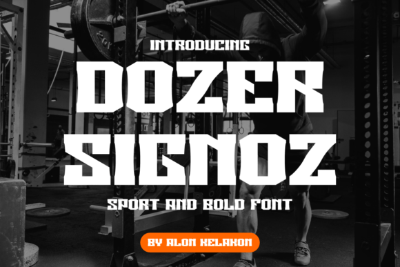 Dozer Signoz: A Bold Serif Font for Impact