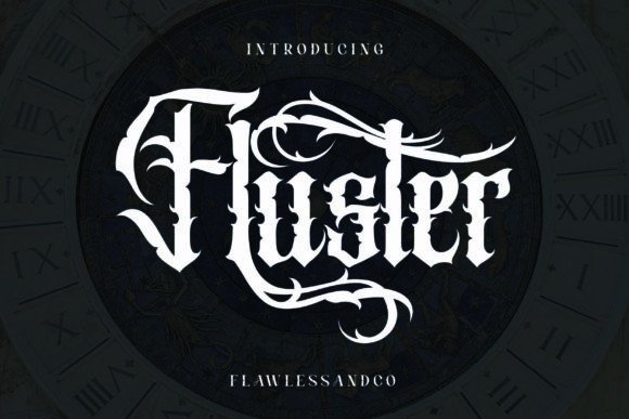 Fluster Font: Elevate Your Brand Identity