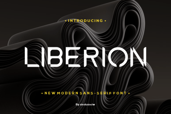 Liberion: A Bold Sans Serif Font for Strong Branding