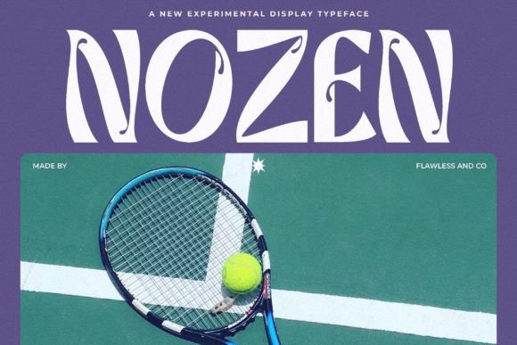 Nozen Serif Font for Strong Brand Identity