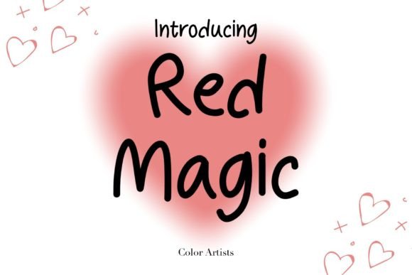 Red Magic Font: Elevate Your Brand Identity