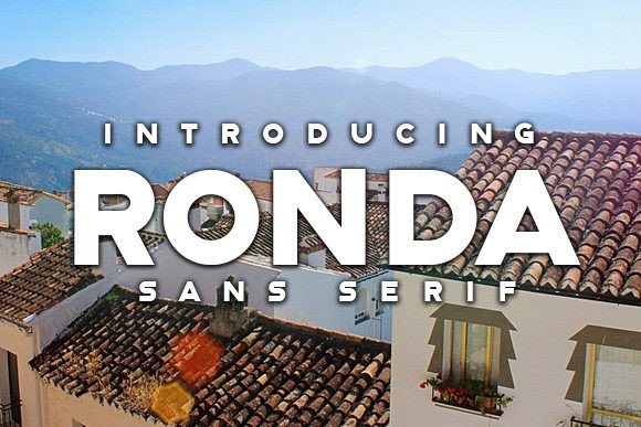 Ronda: A Bold Sans Serif Font for Branding