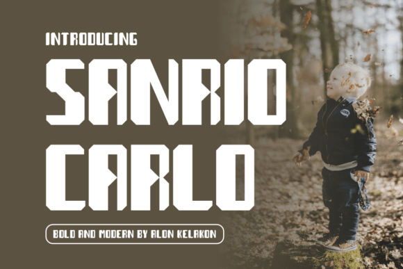 Sanrio Carlo: A Bold Typeface for Modern Brands