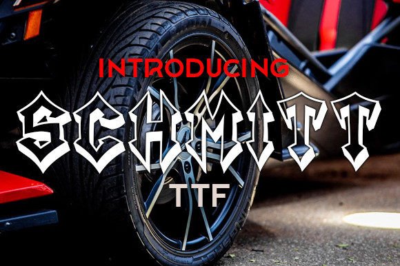 Schmitt Font: Elevate Your Brand with Blackletter Style