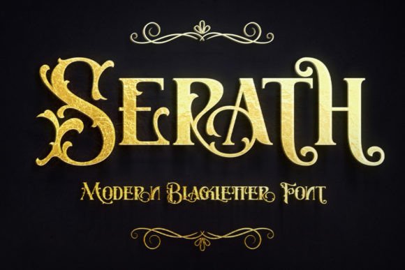 Serath Typeface Review: Bold Blackletter for Modern Brands