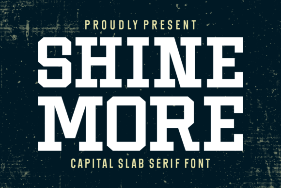 Shine More: The Bold Sans Serif Font for Clear Campaigns