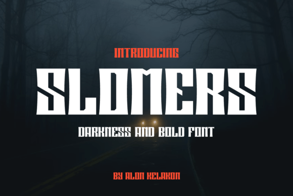 Slomers: The Bold Serif Font for Impactful Campaigns