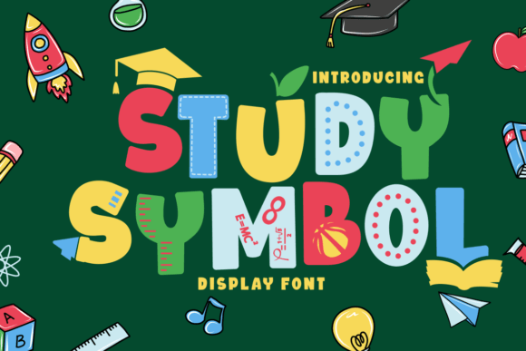 Study Symbol Typeface for Playful Web Design