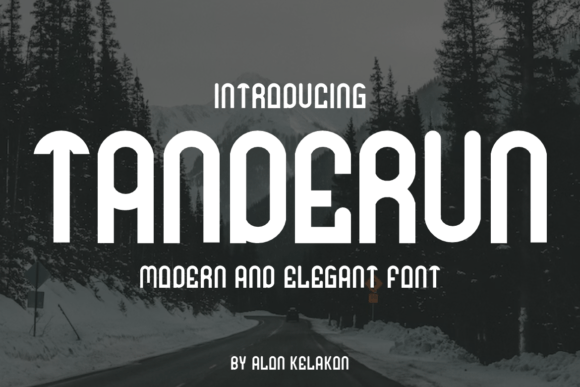 Tanderun Font: Elevate Your Brand Identity
