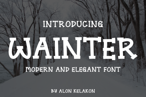 Wainter: The Bold Sans Serif Font for Marketers
