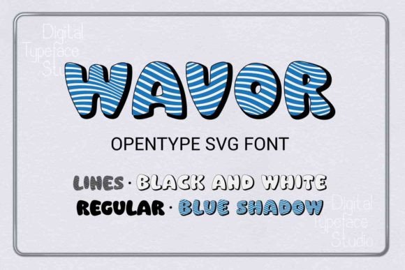 Wavor: A Bold Typeface for Modern Branding